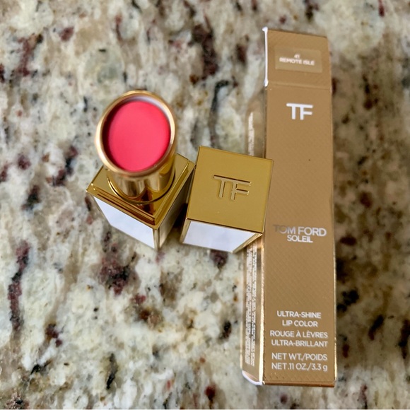 Tom Ford Other - Tom Ford Soleil Lipstick Ultra Shine Lip Color - 41 Remote Isle 0.11 Oz